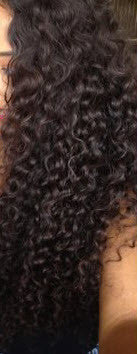 20" Curly Indian Hair